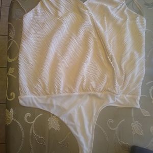 New Creme' Colored Body Suit